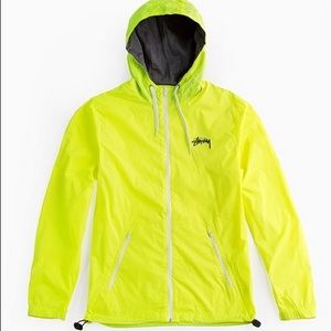NWOT - Stussy Neon Windbreaker